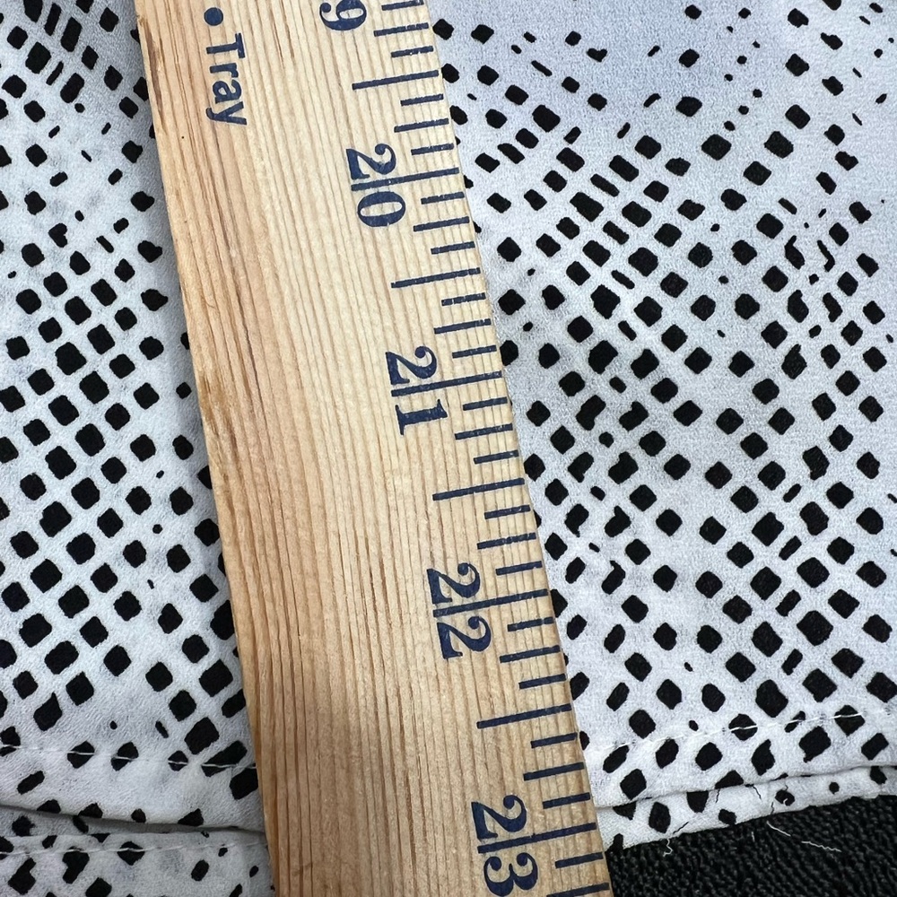Apt. 9 White Blouse with Black Dot Print - Picture 16 of 16